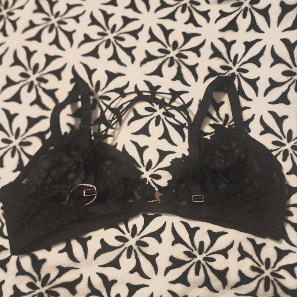 New Savage Fenty Lace Bra sz 2x - Picture 4 of 7